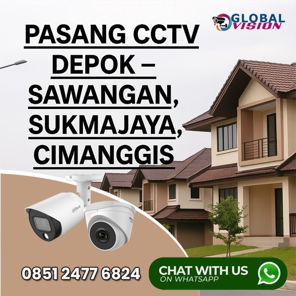 Pasang CCTV di Perumahan Besar Depok