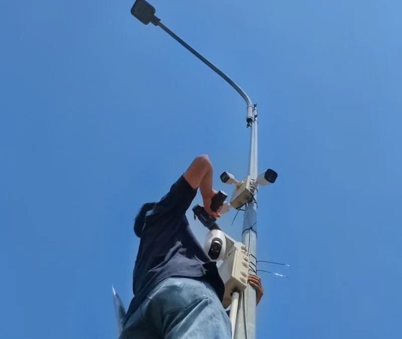 Pemasangan CCTV Global Vision CCTV Depok untuk ruang umum
